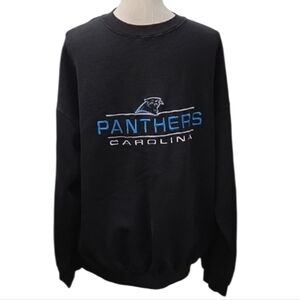 Vintage 1990's Carolina Panthers Black Sweashirt